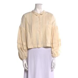 SOLD Ecole De Curiosites Tilda Top In Natural - XS